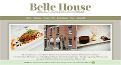 Desktop Screenshot of belle-house.co.uk